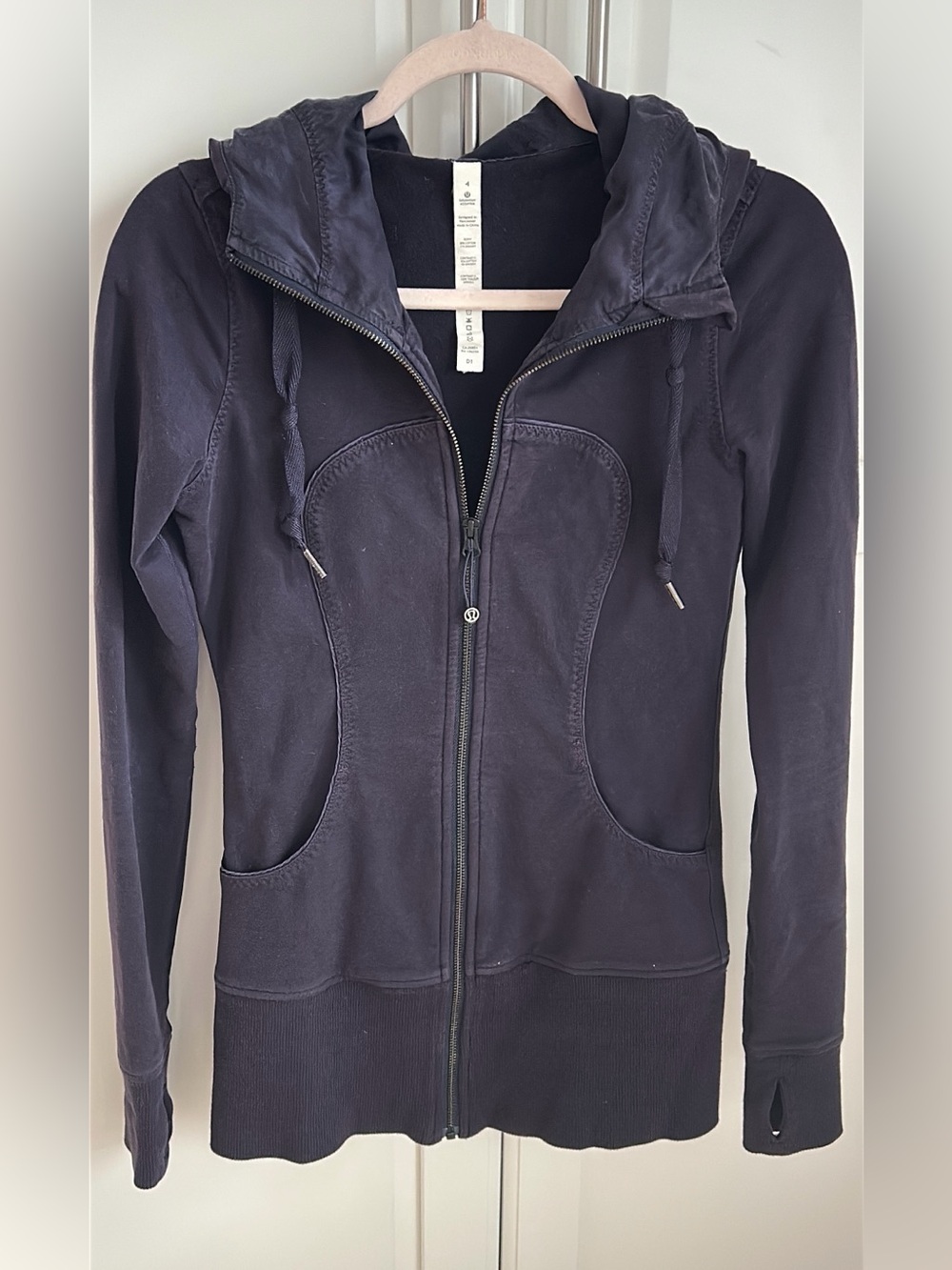 lululemon athletica Purple Full‑Zip Hooded Jacket